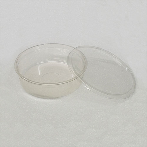 6.75 inch 32 oz Clear Un-Punched Deli Cups with Lids