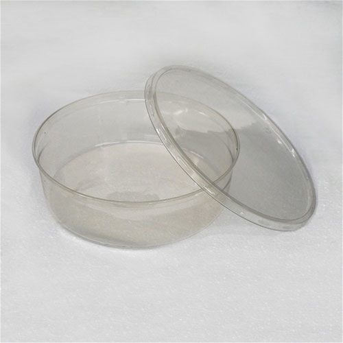 9.75 inch 96 oz Clear Un-Punched Deli Cups with Lids