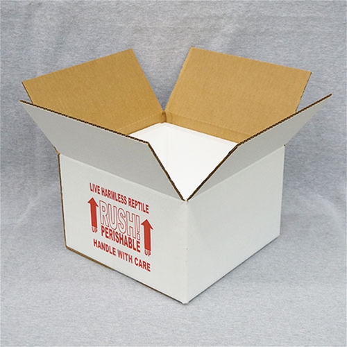 Insulated Reptile Shipping Box (11x11x7)