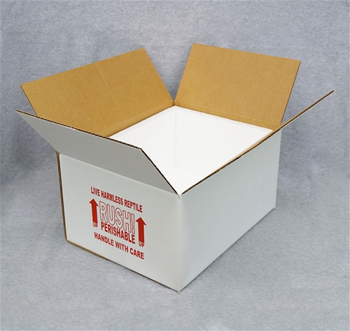 Insulated Reptile Shipping Box (16x12x8)